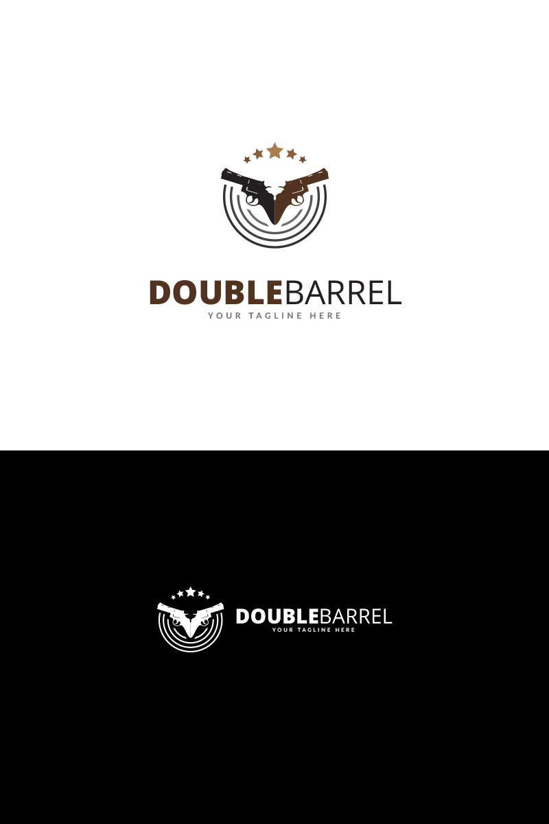Double Barrel - Logo Template
