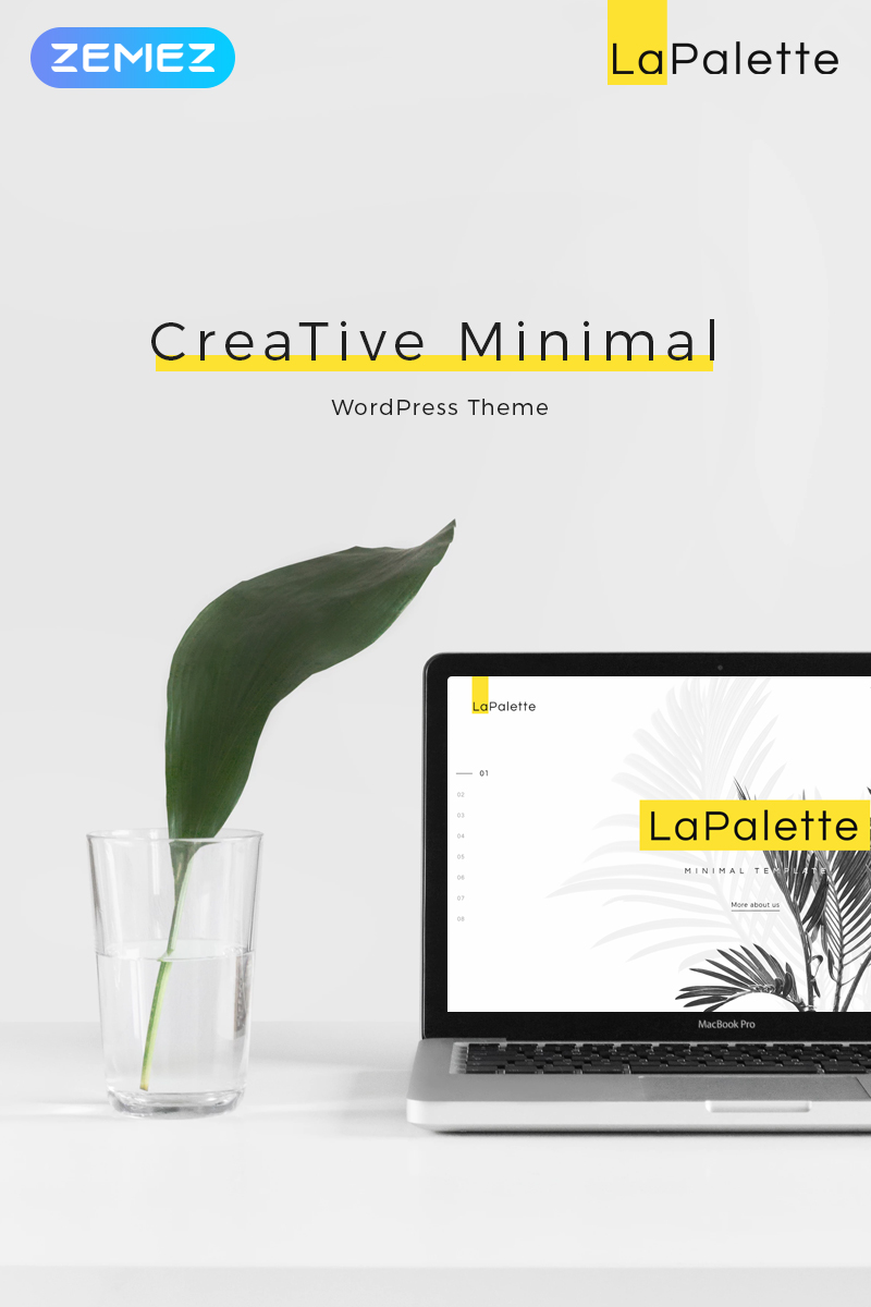 La Palette - Creative Minimal WordPress Elementor Theme