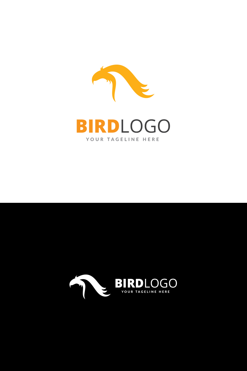 Bird Design Logo Template
