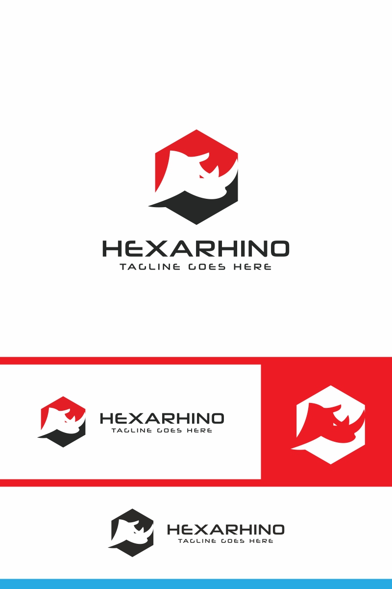Hexarhino Logo Template