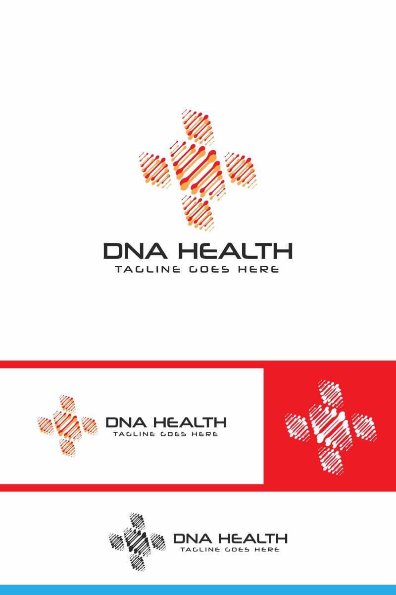 DNA Health Logo Template