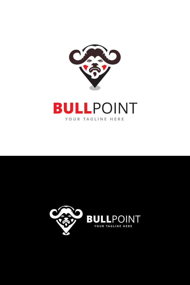 Bull Point Logo Template
