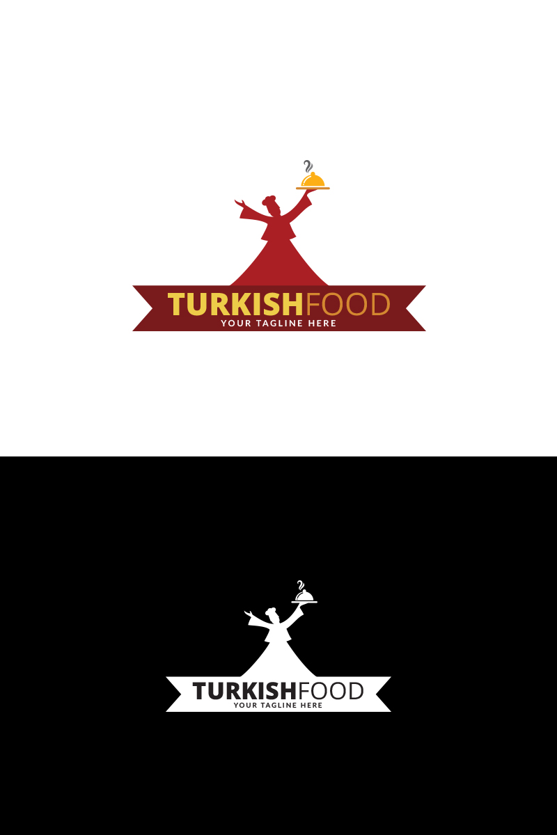 Turkish Food Logo Template