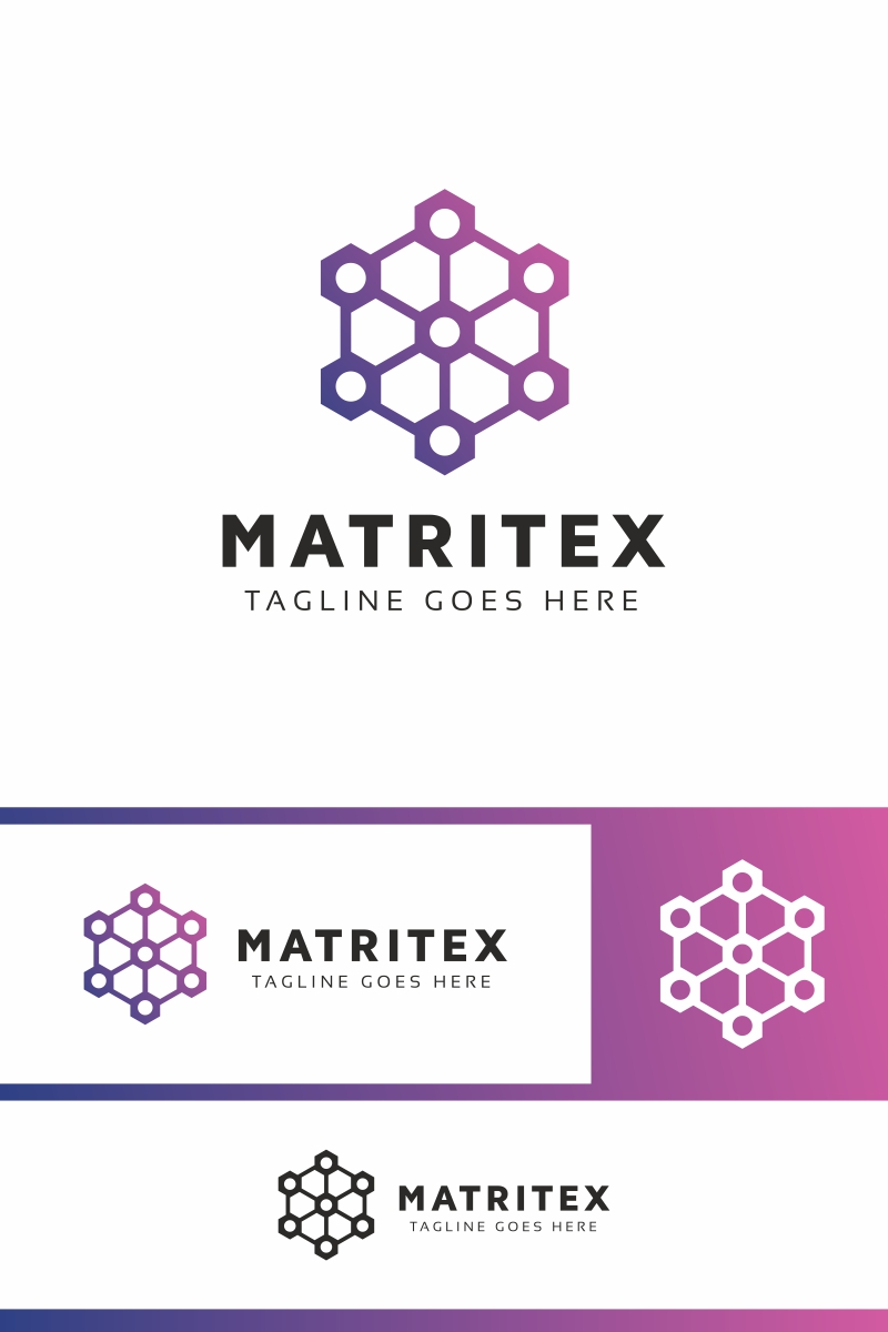 Matritex Logo Template