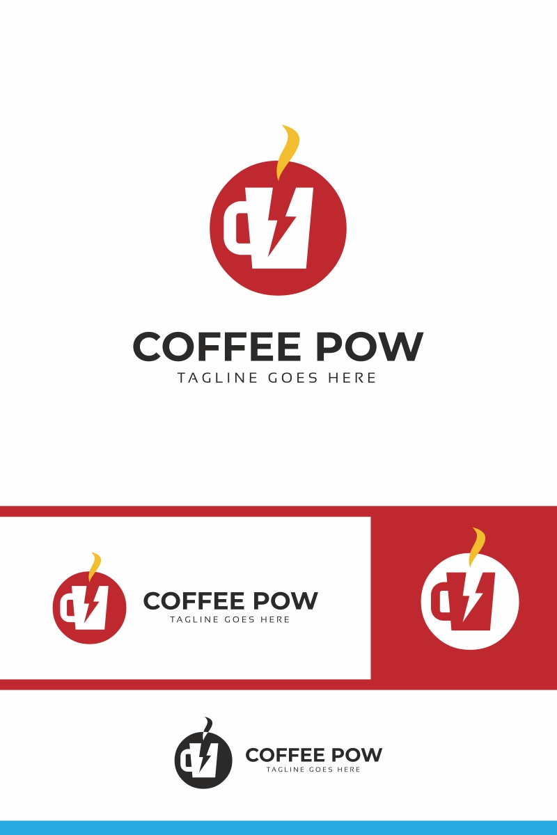 Coffee Power Logo Template