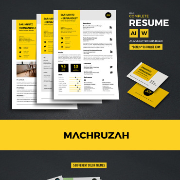 Template Cv Resume Templates 70535