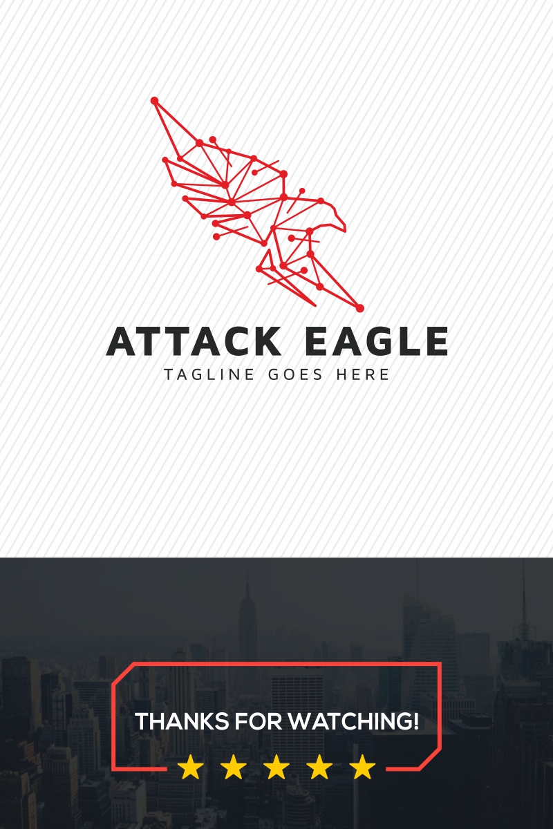 Eagle Attack Logo Template