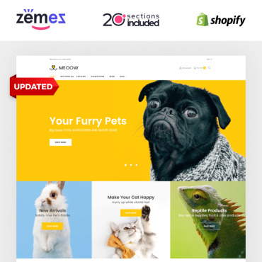 Dogs Pet Shopify Themes 70611