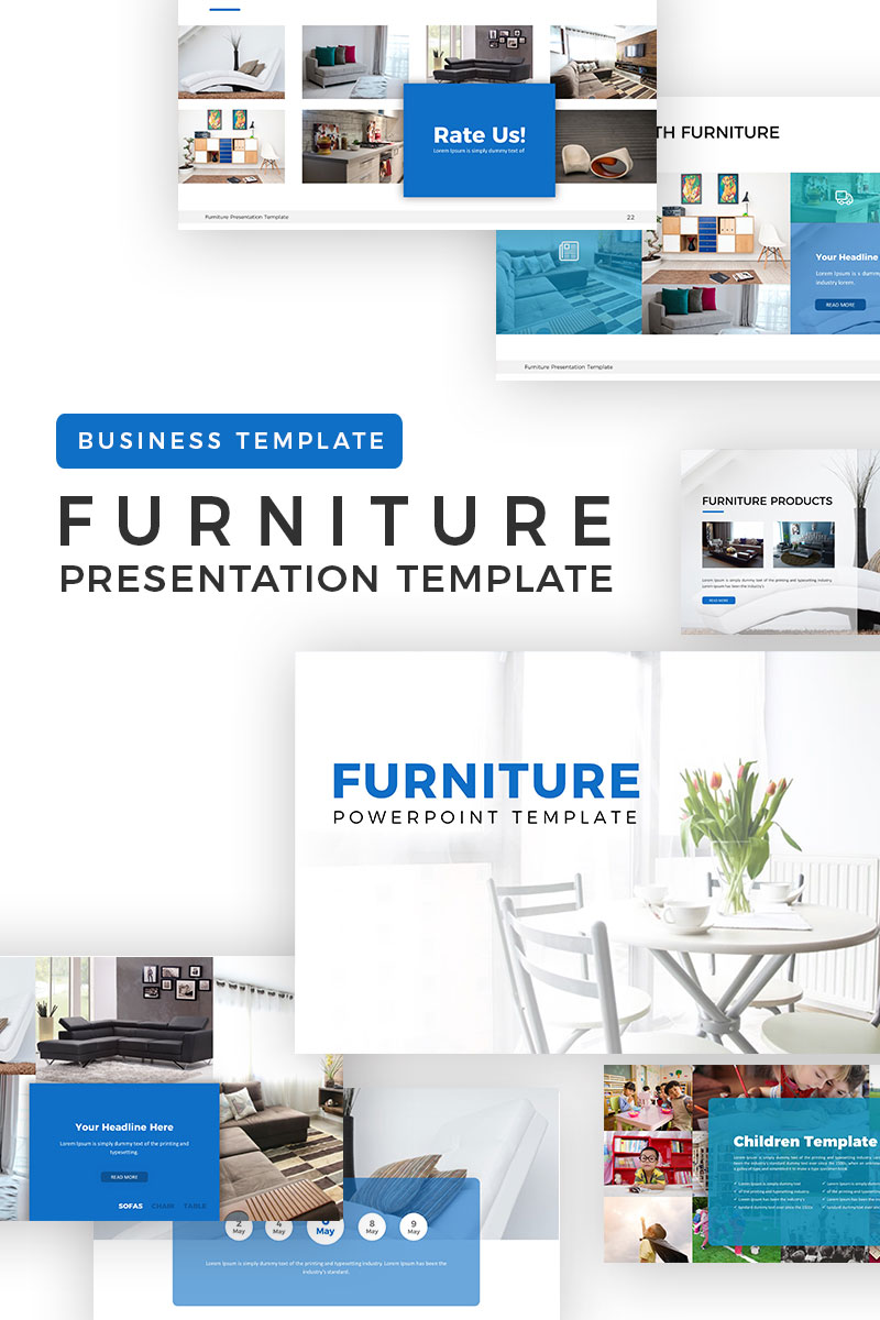 Furniture Presentation PowerPoint template