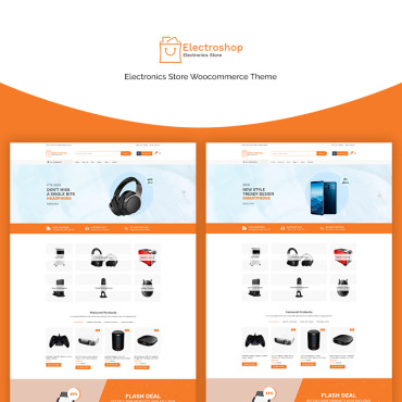 Woocommerce-theme Electronics-wordpress-theme WooCommerce Themes 70666