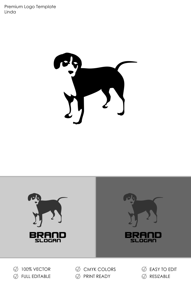 Dog Logo Template