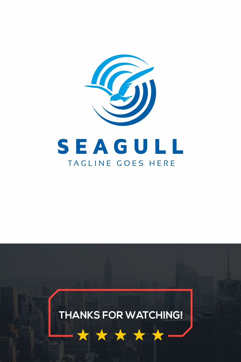 Seagull Logo Template
