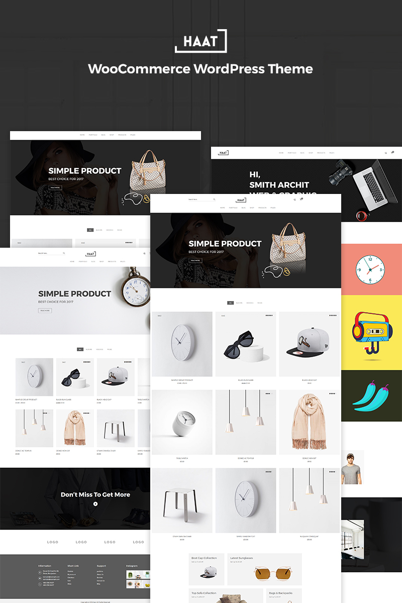 Haat - Minimalist WooCommerce Theme