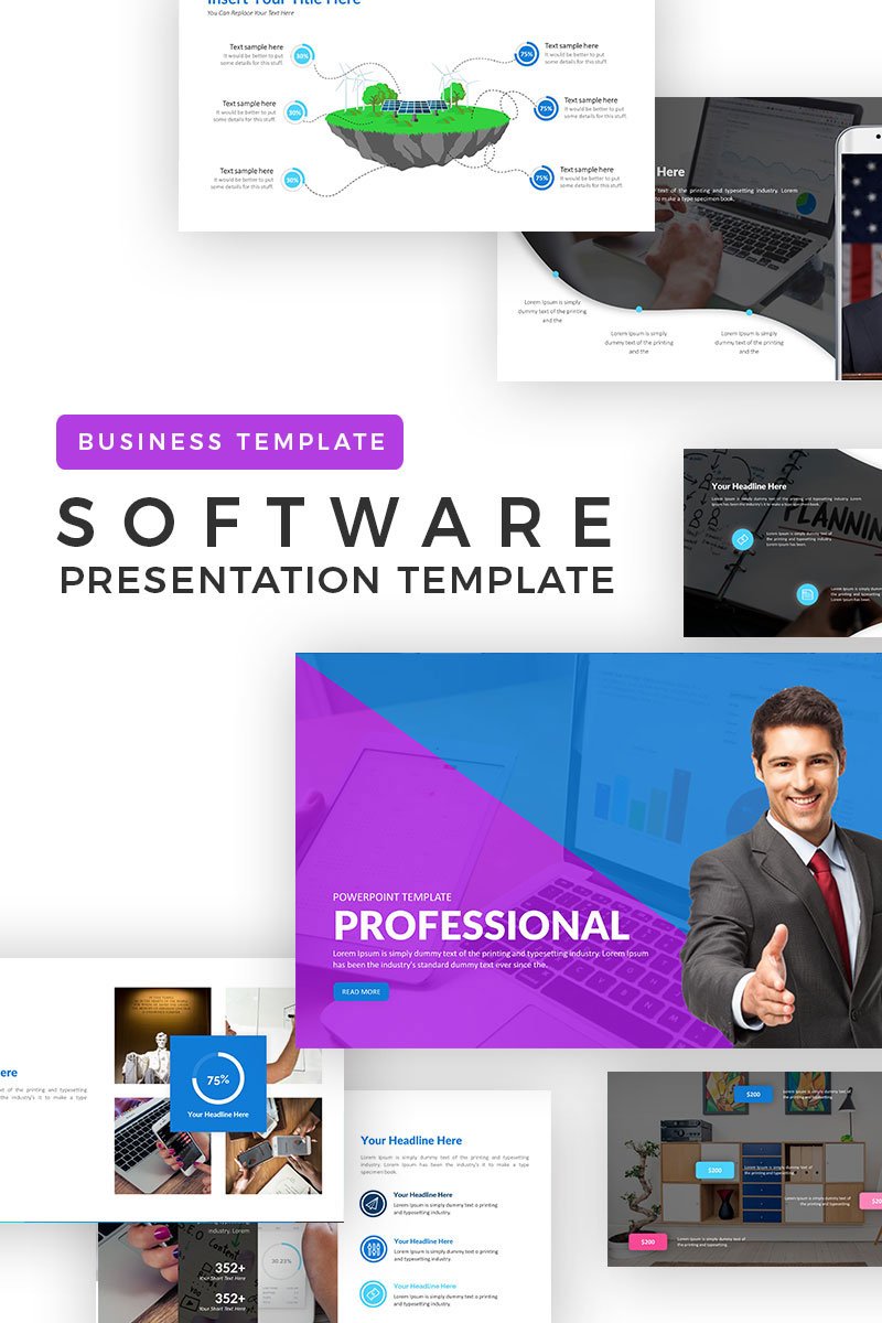 Professional PowerPoint template