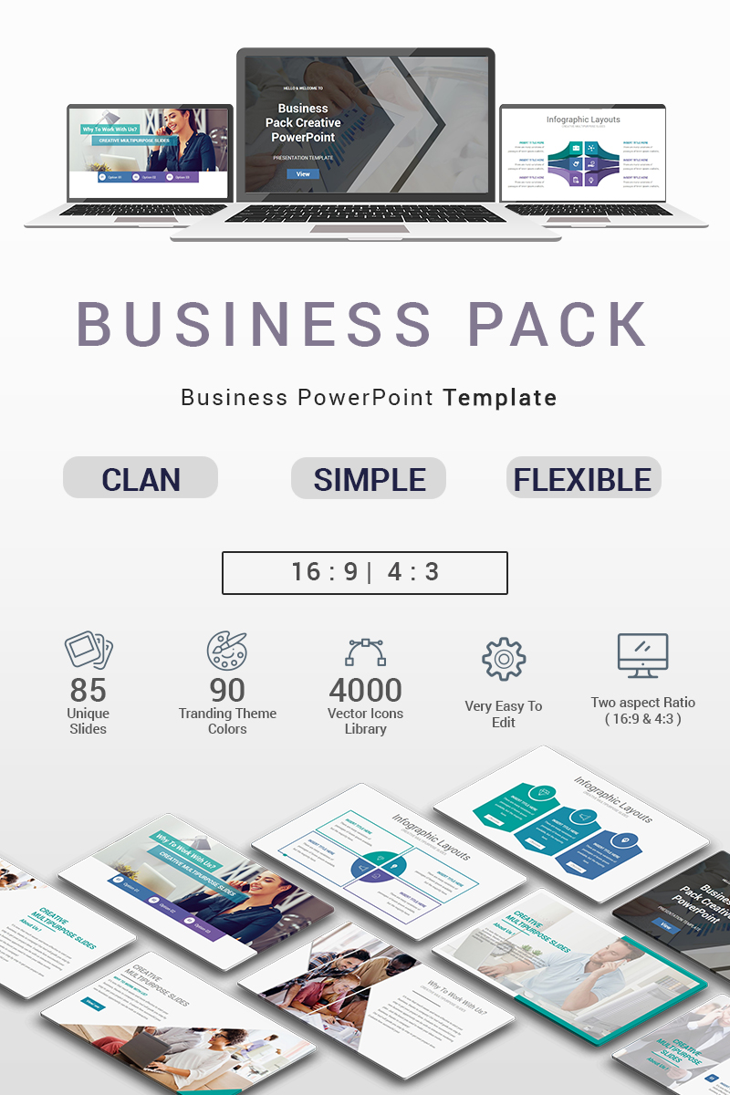 Business Pack PowerPoint template