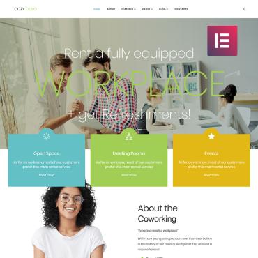 Space Office WordPress Themes 71269