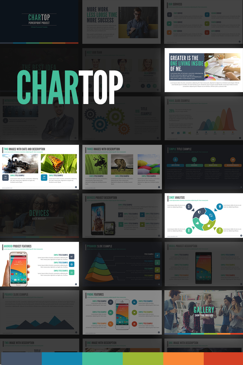 Chartop PowerPoint template