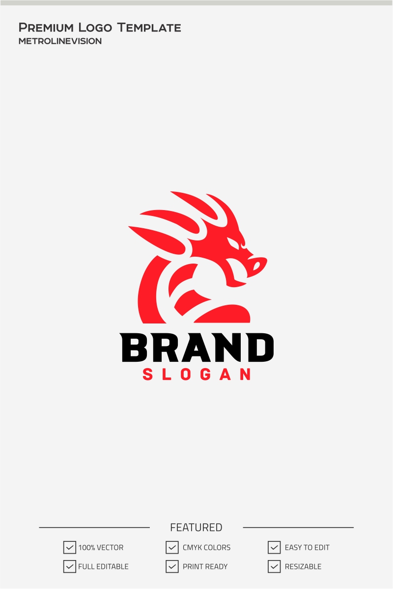 Dragon Logo Template