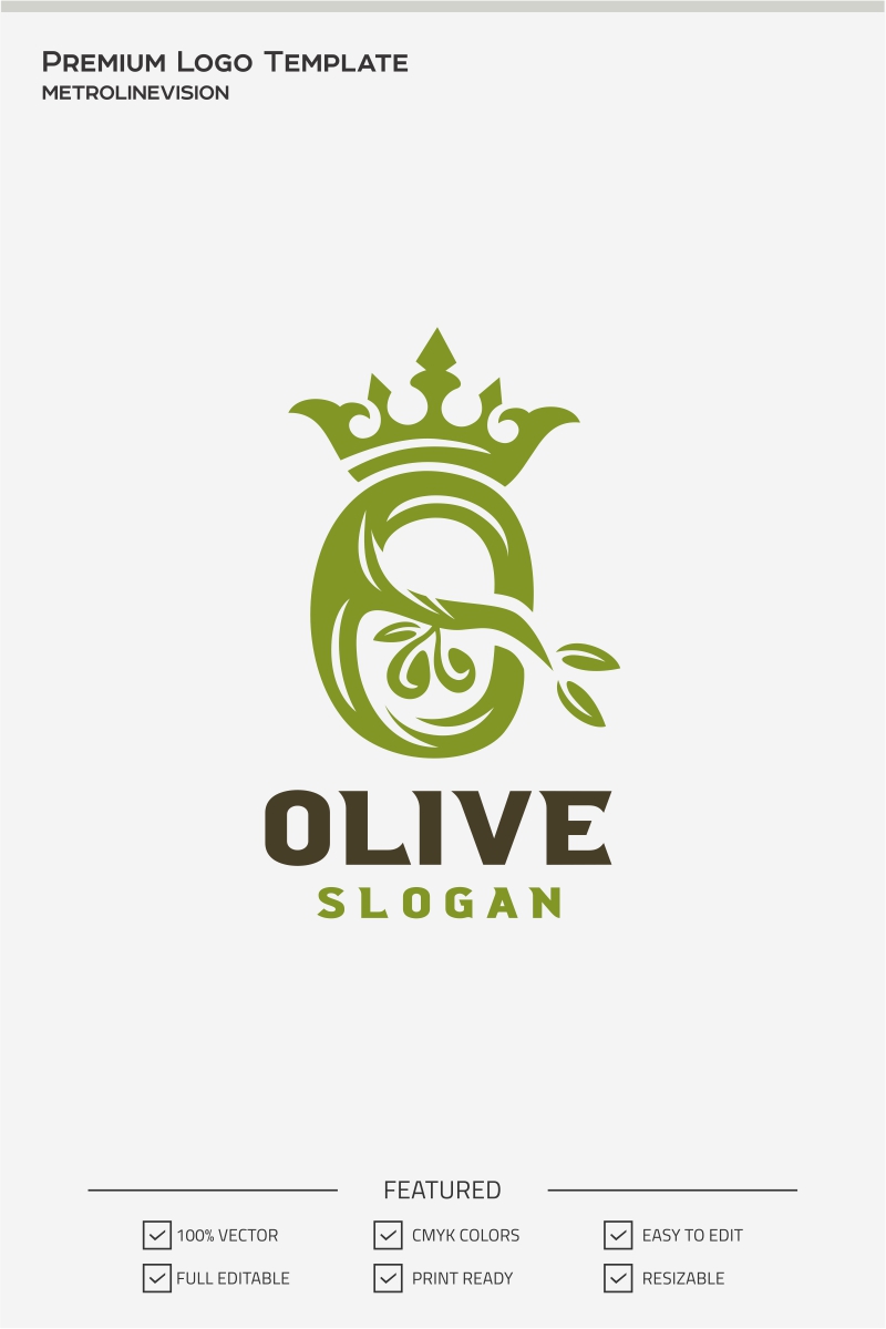 Olive Logo Template