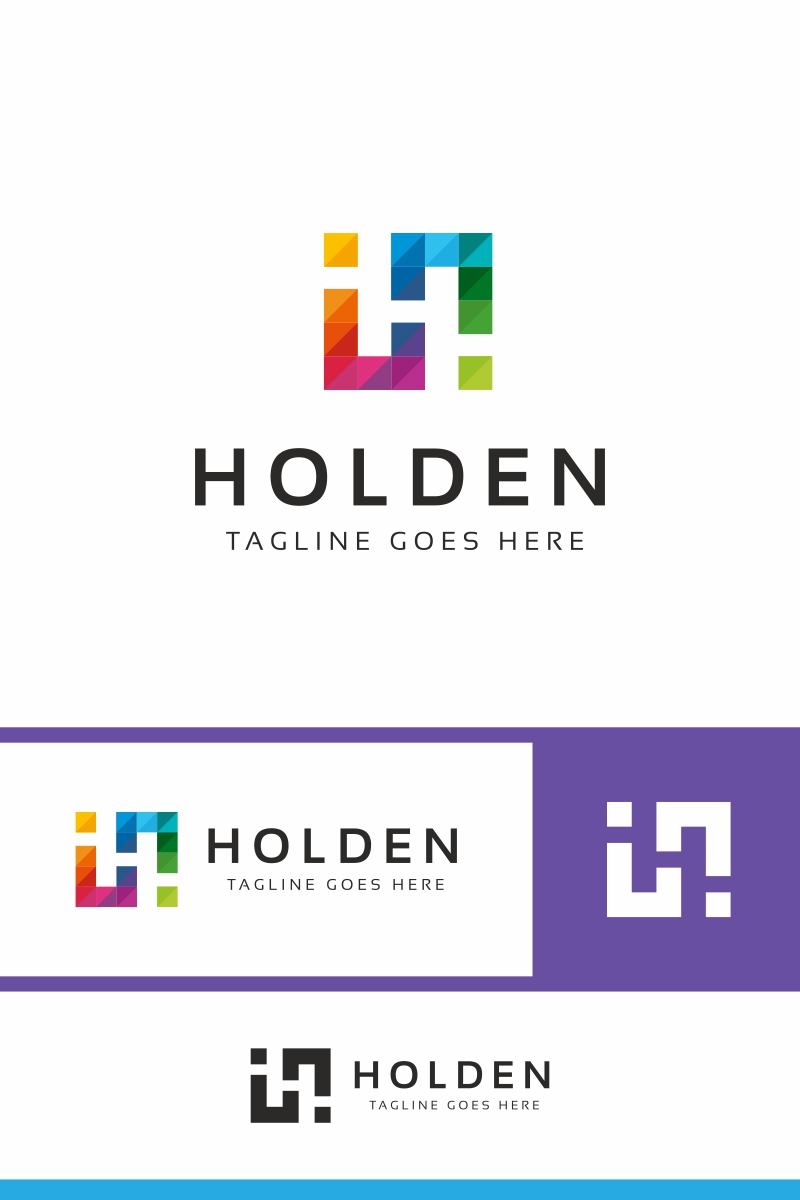 Holden H Letter Logo Template