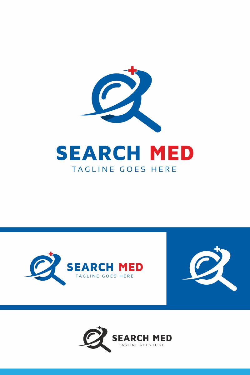 Search Med Logo Template