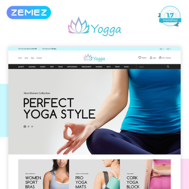 Theme Prestashop Yogga Yoga 71498