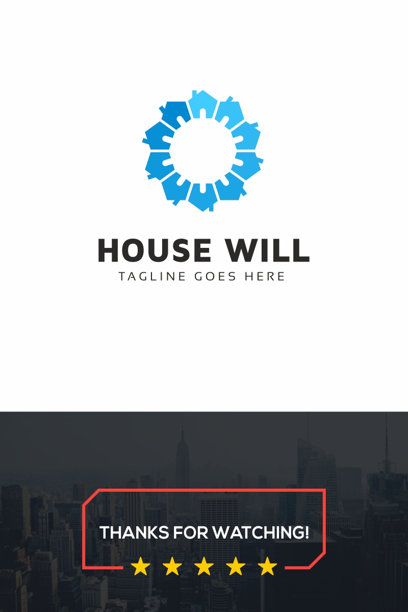 House Will Logo Template