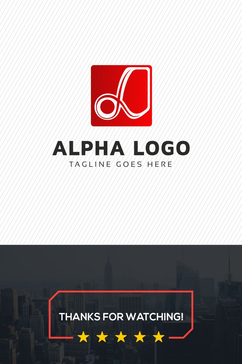 Alpha Logo Template