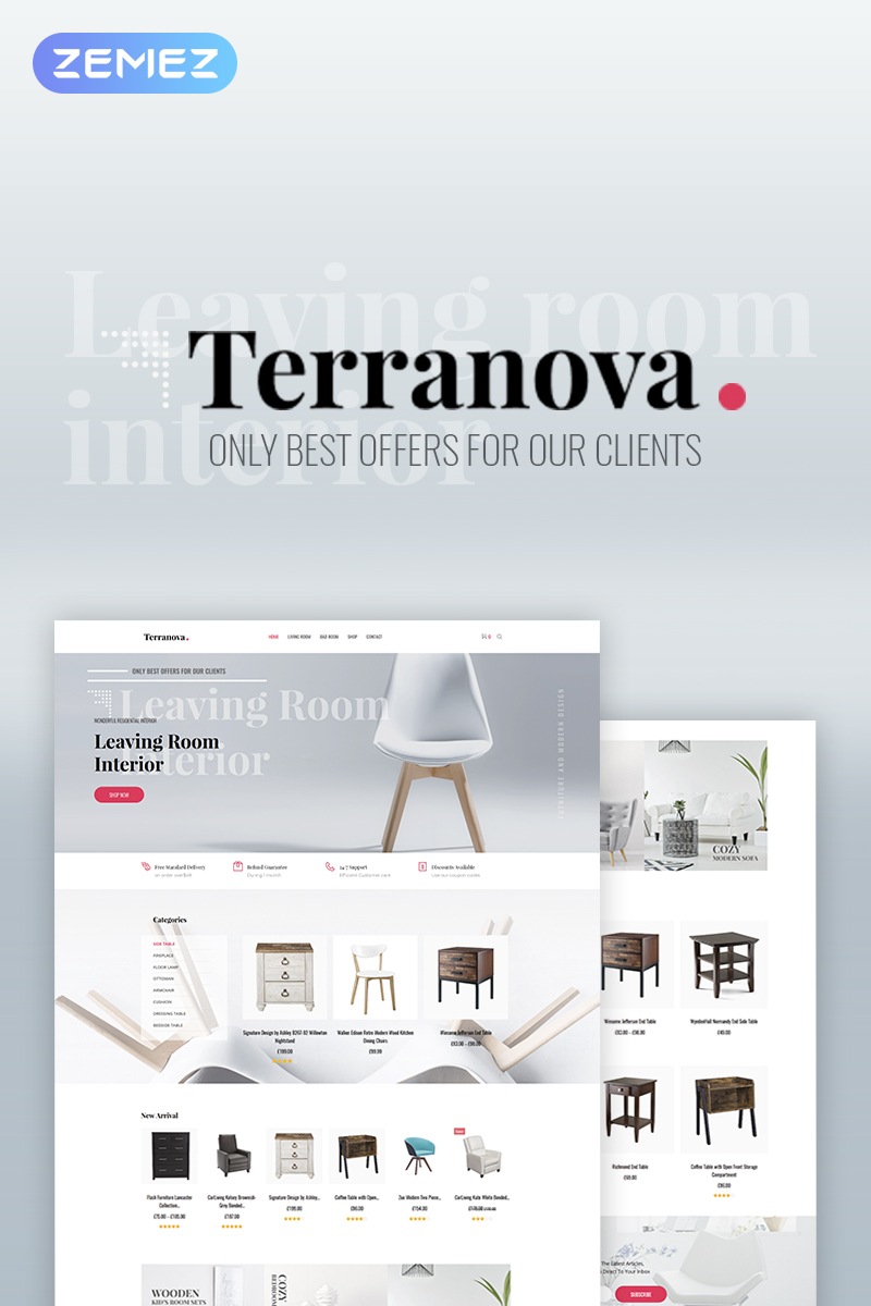 Terranova - Interior Elementor WooCommerce Theme