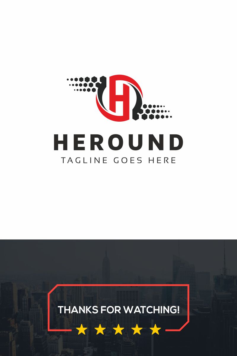 Heround H Letter Logo Template