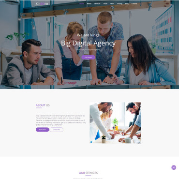 Bootstrap Business Landing Page Templates 71871