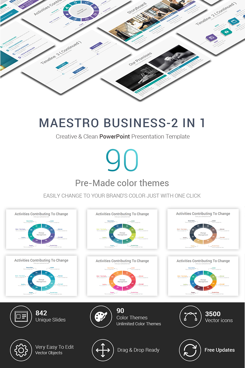 Maestro Business PowerPoint template