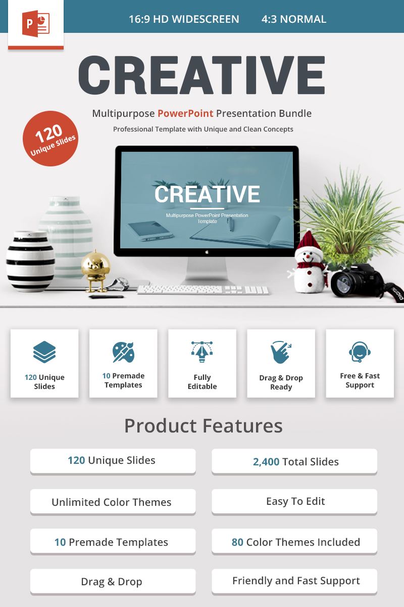 Creative PowerPoint template