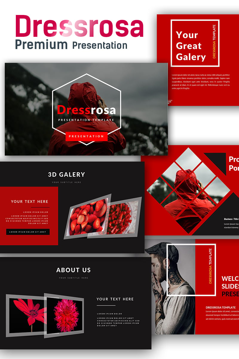 Dressrosa Premium PowerPoint template