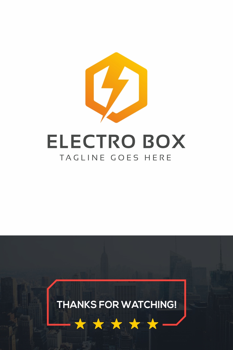 Electro Box Logo Template