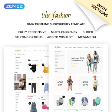 Clothing Ecommerce Shopify Themes 71980