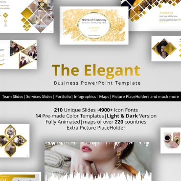 Animated Business PowerPoint Templates 72012