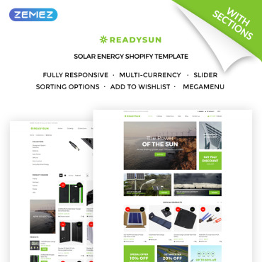 Energy Industrial Shopify Themes 72058