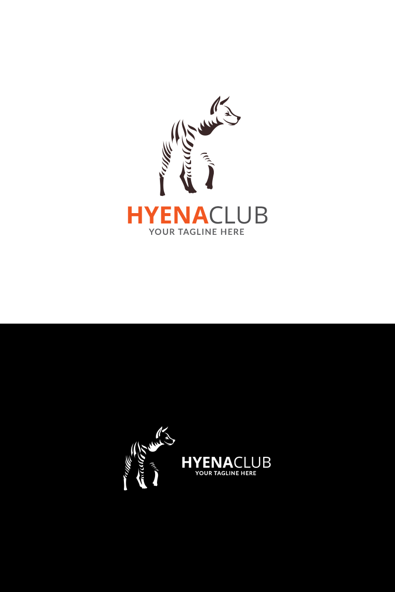 Hyena Club Logo Template