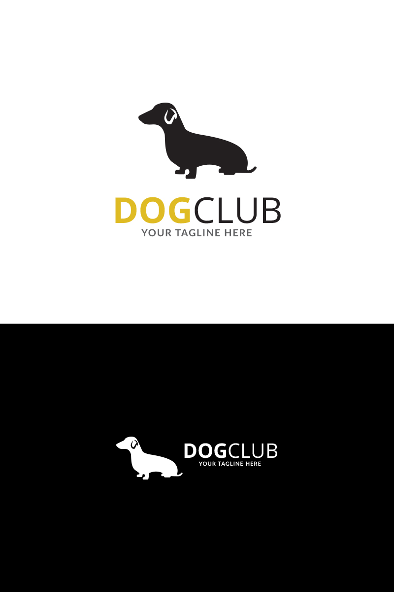 Dog Club Template Logo Template