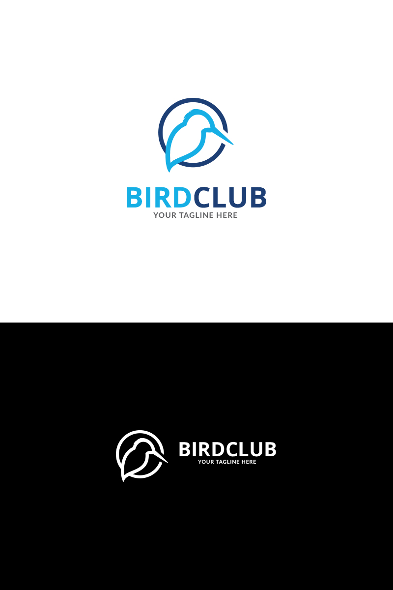 Bird Club Logo Template