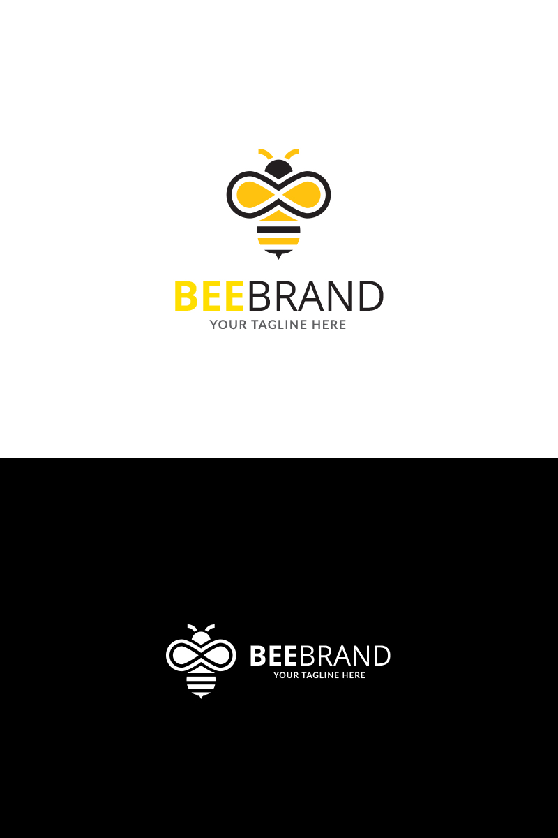 Bee Brand Logo Template