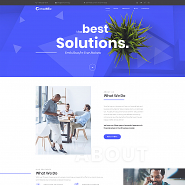 Investment Investments Moto CMS 3 Templates 73134