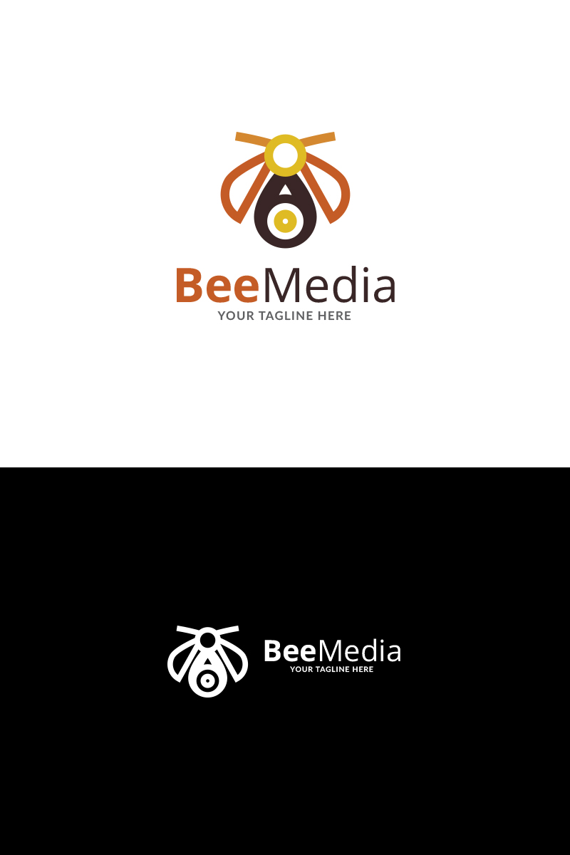 Bee Brand Design Logo Template