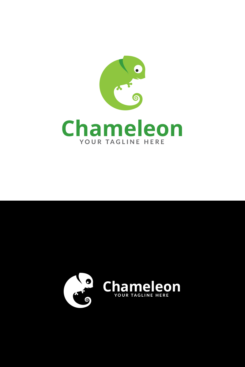 Chameleon News Logo Template