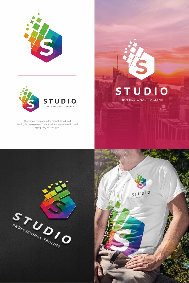 Studio S Letter Logo Template