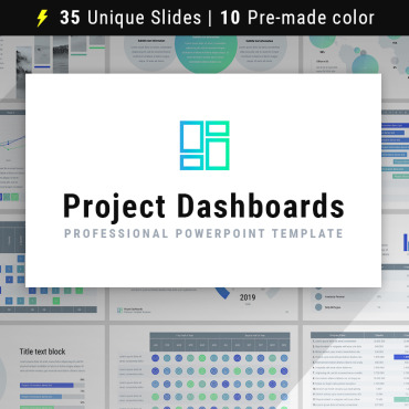 Dashboard Project PowerPoint Templates 73530