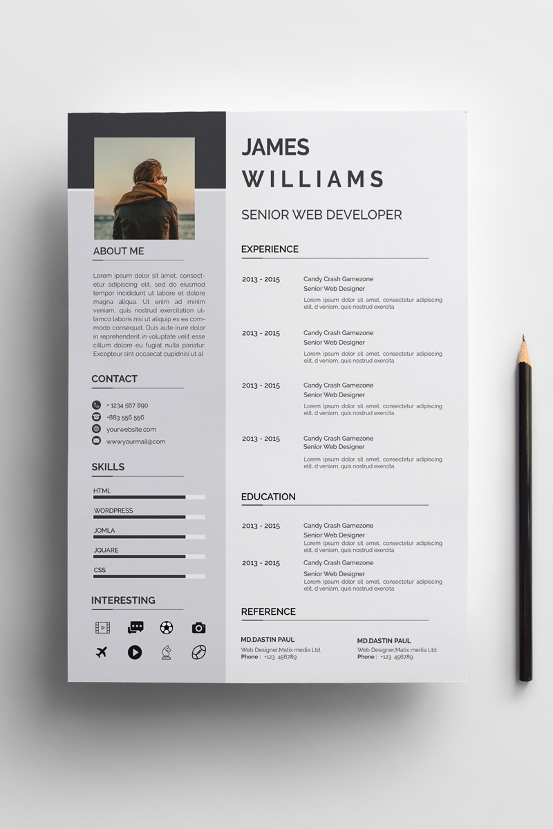 Williams Clean Resume Template
