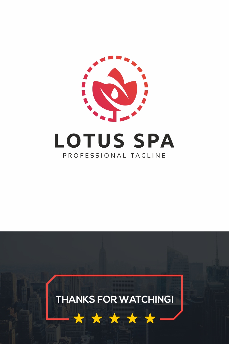 Lotus Spa Logo Template
