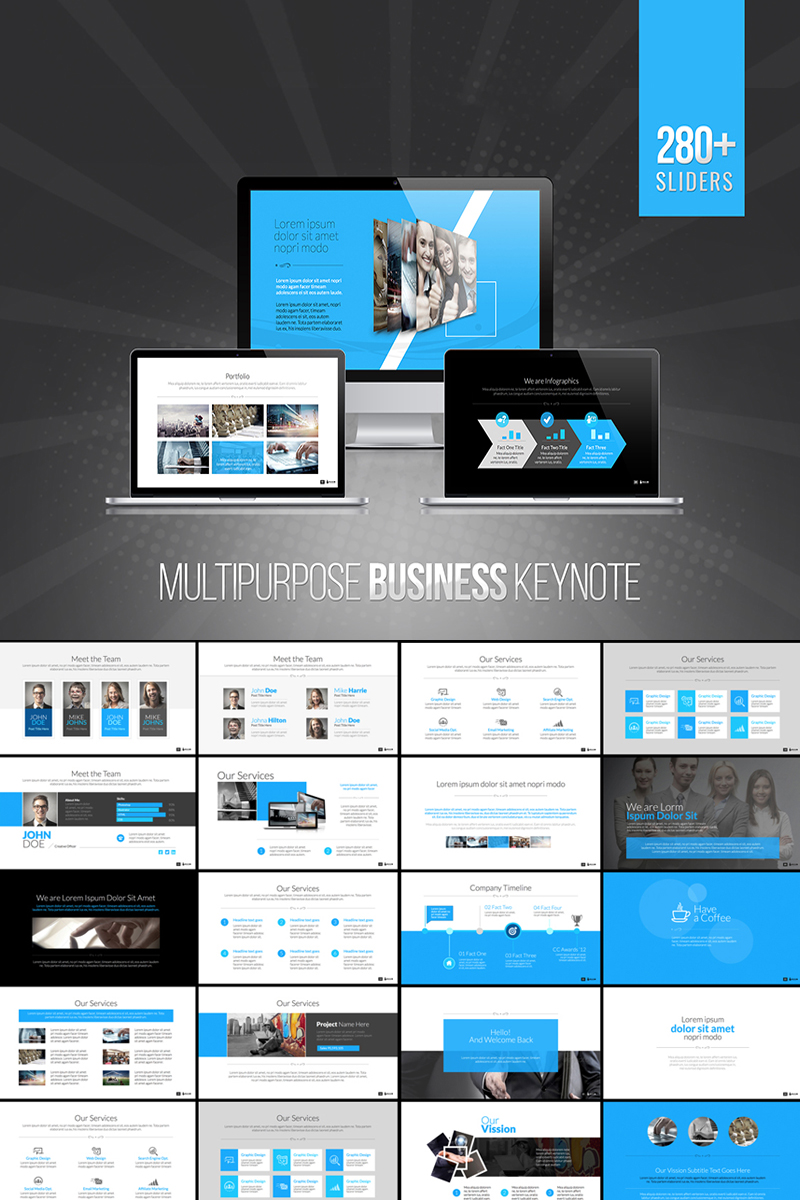 Multipurpose Business Presentation - Keynote template